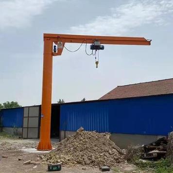 悬臂吊工业用立柱式单臂吊 仓库2吨移动小吊车可旋转悬臂全面解析